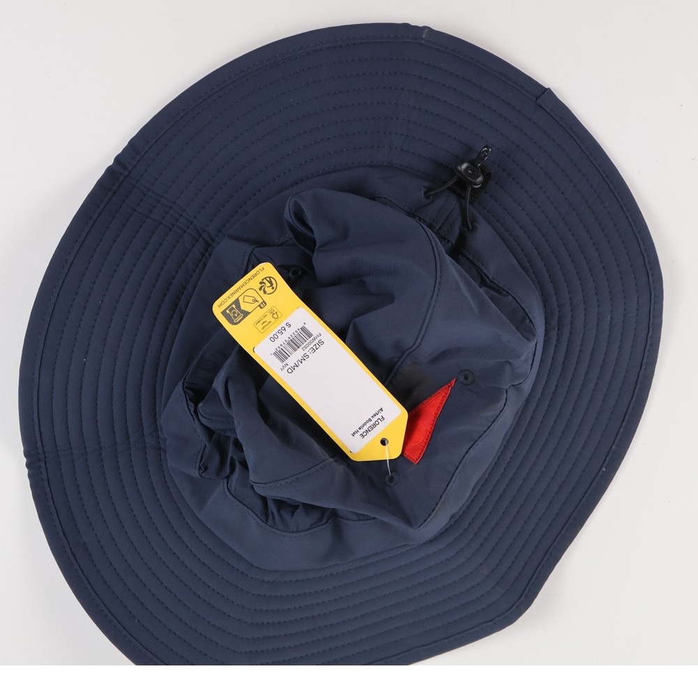Florence Marine X Airtex Boonie Hat Navy Blue S/M NWT 65